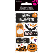 Essentials Dimensional Stickers-Happy Halloween