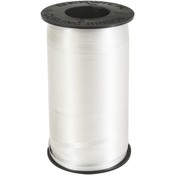 Crimped Curling Ribbon 3/16" Wide X 500 Yards-Whit