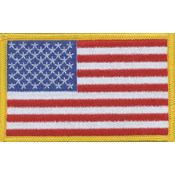 Tees & Novelties Patches For Everyone Iron-On Appliques-American Fl Wholesale Bulk