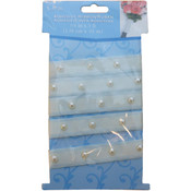 Adhesive Pearl Bouquet Wrap-Ivory