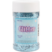 Glitter Shaker 4 Ounces-Light Blue