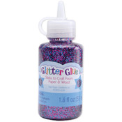 Glitter Glue 1.8 Ounces-Purple