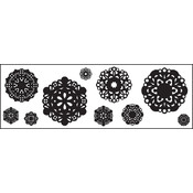 Clear Photopolymer Stamps-Vintage Doilies