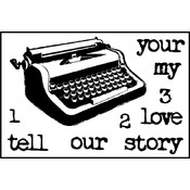 Clear Stamps-Tell Your Story Singleton