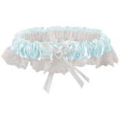 Lace Garter-Light Blue