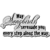 Stampendous Cling Rubber Stamp-Serenade