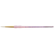 Crafters Choice White Bristle Round Brush-Size 2