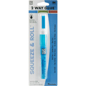 2-Way Glue Pen Carded-Squeeze &amp; Roll