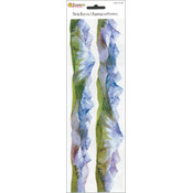 Horizon Border Stickers 4"X12" Sheet-Mountains
