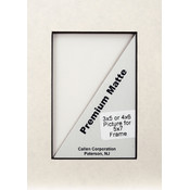 Photo Mat 5"X7" Single Hand-Cut With Bevel Edge-Iv