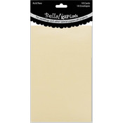 Wedding RSVP Cards &amp; Envelopes-10 Each/Pkg-Ivory