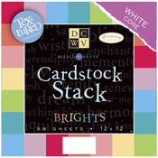 Match Makers Textured Brights Cardstock Stack 12"X