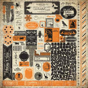 Enchanted Cardstock Stickers 12"X12"
