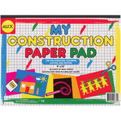 My Construction Paper Pad 9"X12" 48 Sheets-8 Brill
