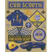 Boy Scouts Of America Embellishments- Cub Scout