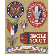 Boy Scouts Of America Embellishments- Eagle Scout