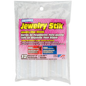 High-Temp Jewelry Stik Glue Sticks-7/16"X4" 12/Pkg
