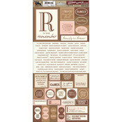 97% Complete Stickers 6"X12" Sheet-Remember