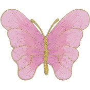 Tees & Novelties Patches For Everyone Iron-On Appliques-Pink Butter Wholesale Bulk