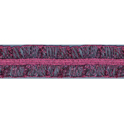 Metallic Stretch Elastic 1" Wide 8 Yards-Fuchsia