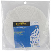 QuickShape Clear 9-Inch Round Plastic Mesh, 3-Pack