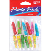 Party Picks 4" 12/Pkg-Cocktail Parasols