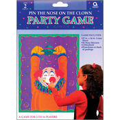 Party Game-Pin The Nose On The Clown