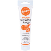 Decorating Icing 4.25 Ounces-Orange