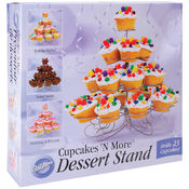 Cupcakes 'N More Dessert Stand-Holds 23 Cupcakes 1