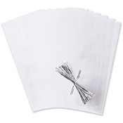 Party Bags 4"X9-1/2" 25/Pkg-Crystal Clear
