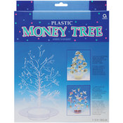 Money Tree 12"-Clear Plastic