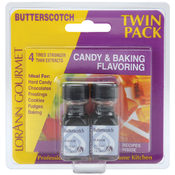 Candy &amp; Baking Flavoring .125 Ounce Bottle 2/Pkg-B