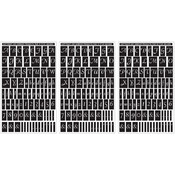 Rub 'n' Etch Glass Etching Stencils 5"X8" 3/Pkg-Sc
