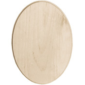 Baltic Birch Oval Plaque-5"X7"