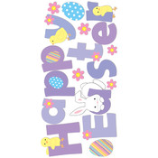 Essentials Dimensional Stickers 2.75"X6.75" Sheet-