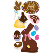 Essentials Dimensional Stickers 2.75"X6.75" Sheet-