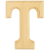 Wood Letters 6"-Letter T