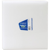 Styrofoam Block 12"X12"X1" 1/Pkg-White