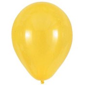 Helium Quality Balloons Round 9" 25/Pkg-Yellow