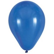 Helium Quality Balloons Round 9" 25/Pkg-Blue