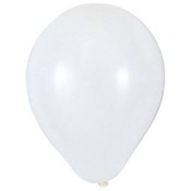 Helium Quality Balloons Round 9" 25/Pkg-White