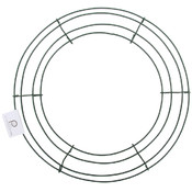 Wire Wreath Frame 12"-Green