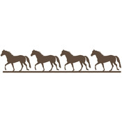 Cardstock Laser Die-Cut Borders 12"-Horses