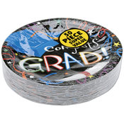 Luncheon Plates Super Value 7" 50/Pkg-Graduation