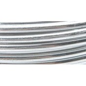 Aluminum Floral Wire 12 Gauge 5 Yards-Silver