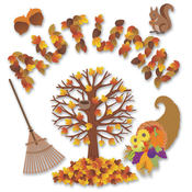 Jolee's Boutique Dimensional Stickers-Autumn