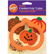 Comfort-Grip Cookie Cutter 4"-Pumpkin