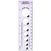 Circle Sizer Ruler Quilling Tool-6"