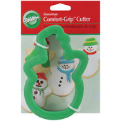 Comfort-Grip Cookie Cutter 4"-Snowman