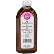 Clear Vanilla Extract-8 Ounces